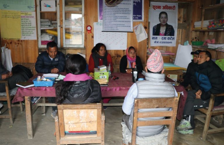 Supporting teachers with disability in Nepal – Everest 70